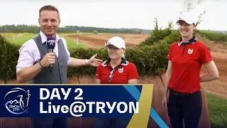 Q&A, Horse Inspection & Course Walk | Live@TRYON Day 2 - Your daily show w/ Ayden & Nick!