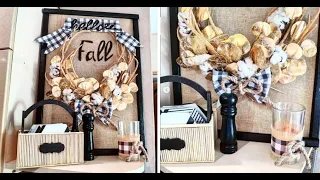 Осенний декор🍁 с покупками Фикс прайс 🍂/DIY fall decor