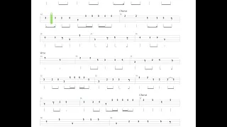 Let It Be + The Beatles + Bass only + Bass tab