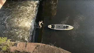 Заброшенная ГЭС. Сплав по рекам Руза, Москва.