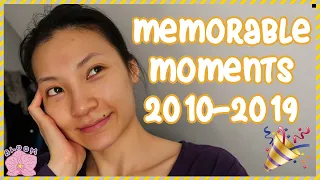 My Most MEMORABLE Moments from 2010-2019 | Decade Review, Reflecting on My Life