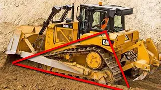 Зачем на бульдозерах "Caterpillar" делают треугольные гусеницы?