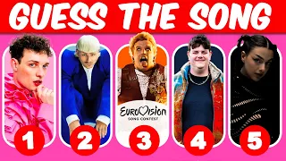 Guess The Song Eurovision Song 2024 | Baby Lasagna | Nemo | Eden Golan | Music quiz