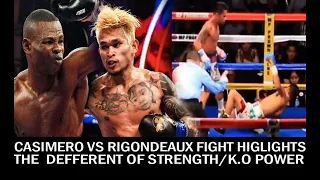 CASIMERO VS RIGONDEAUX FIGHTS KNOCKOUT HIGHLIGHTS