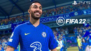 FIFA 22 PS5 | Chelsea Vs Juventus Ft. Aubameyang, Depay, | 4K Gameplay