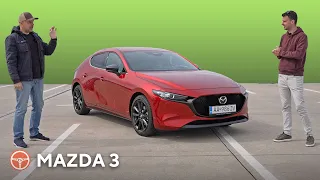 MAZDA 3 je auto zo starej školy: VĎAKA za spalovák a manuál! - volant.tv test