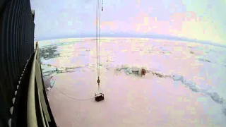 Dirty Ice Sampling Time Lapse, Lomonosov Ridge 8 Sept 2015