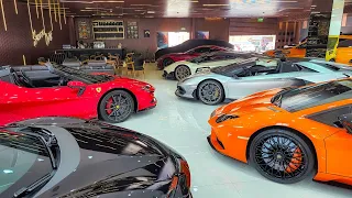 Ferrari Roma Mansory, Lamborghini URUS Mansory, Lamborghini Aventador SVJ - Sanam Exotic Cars Dubai