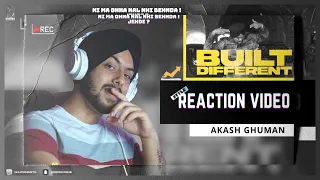 Reaction on BUILT DIFFERENT (Official Audio) Sidhu Moose Wala