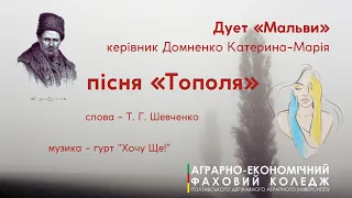 Пісня "Тополя"