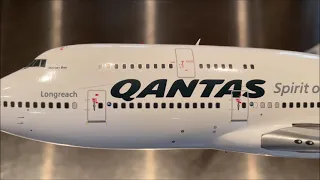 QANTAS Boeing 747-400, Gemini 200 model unboxing and review