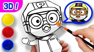 Pororo Paper DIY | How to make Pororo and Eddy | DIY for kids | Pororo the Little Penguin