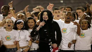 [UNEDITED LIVE MIC FEED VERSION] Michael Jackson We Are The World Live at World Music Awards 2006