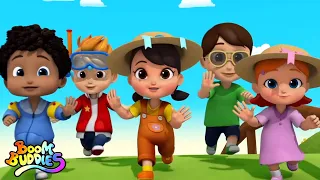 Cinq petits bébés | Dessins animés | Comptines bébé | Boom Buddies en Français | Préscolaire