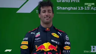 2018 Chinese Grand Prix Podium Celebration (F1)