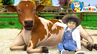 Old Macdonald Had A Farm | Baby Songs | Nursery Rhymes | IshKids Baby Songs