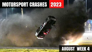 Motorsport Crashes 2023 August Week 4