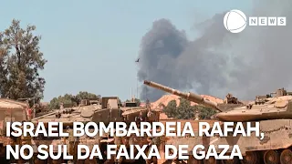 Israel bombardeia Rafah e EUA suspendem envios de 3 mil bombas ao país