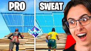 GUESS The Fortnite PROS vs SWEATS! (Actually Hard)