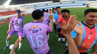 Fun football di stadion jati diri kandang PSIS Semarang l Jepara soccer traveller