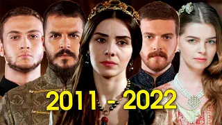 11 лет спустя. Что стало с актерами турецкого сериала Великолепный Век (Muhteşem Yüzyıl)