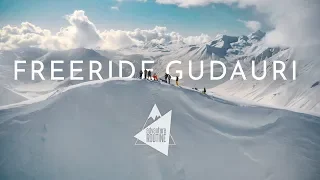 FREERIDE REGIONS IN GUDAURI - Georgia (Caucasus)