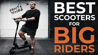 Best Electric Scooters for Heavy Riders: MORE POWER 💪🏻
