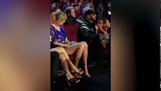 Taylor Swift waves to Alicia Keys son at iHeartAwards2019