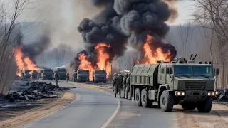 Convoy 19,000 elite US troops were destroyed by Russian troops before arriving in Ukraine