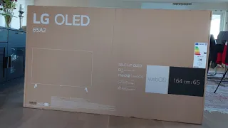 LG OLED 65A2 Unboxing