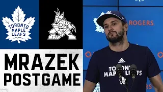 Petr Mrazek Post Game | Toronto Maple Leafs vs Arizona Coyotes | March 10, 2022