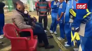 Sanath Jayasuriya Advising His son Ranuka Jyasooriya sri lanka