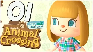 Animal Crossing New Horizons Walkthrough Part 1 Welcome to Fluffy Island (Nintendo Switch)
