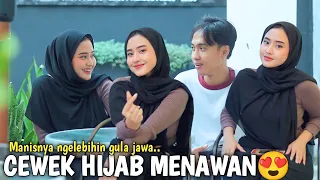 PRANK SHOLAWAT & NGAJI❗️CEWEK HIJABAN ITU IDAMAN PAPAH MAMAH😍