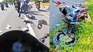 EXPENSIVE BIKES IN PIECES - Crazy Motorcycle Moments - Episode 528