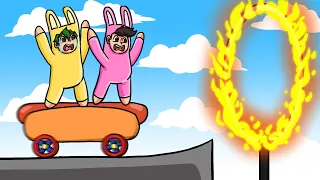 BYLE NIE PRZYPIEC PARÓWKI! | SUPER BUNNY MAN