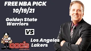 NBA Pick - Warriors vs Lakers Prediction, 10/19/2021, Best Bet Today, Tips & Odds | Docs Sports