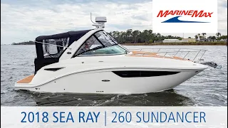 2018 SEA RAY 260 Sundancer | MarineMax Panama City Beach, FL