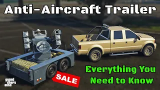 Anti-Aircraft Trailer | Review & How to Customize | SALE | GTA Online | Missle Upgrade | NEW!
