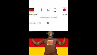Reaction of German fans when they lose against Japan 😂 #worldcup2022 #germany #japan #football