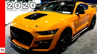 Twister Orange 2020 Ford Mustang Shelby GT500 Exhaust Sound