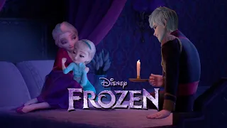 Queen Elsa and Jack Frost together with their daughter | Frozen 3 JELSA [Fanmade Scene]