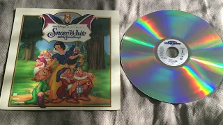 Opening to Snow White and the Seven Dwarves 1994 CLV Laserdisc