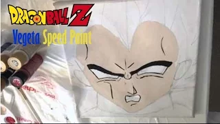 DBZ Vegeta Speed Painting