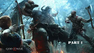 God Of War 2018 Walkthrough Part 1 (no commentary) 1440p 60f Ps4 Pro