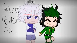 Fandoms react to... ||HunterxHunter|| [1/?] killugon,kagehina,bakudeku (read description)