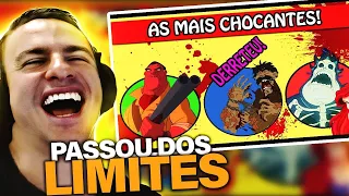 SUPER XANDÃO REAGINDO AS M0RTES MAIS FEIAS EM DESENHO ANIMADO! PRA CRIANÇAS? (FALA DE TUDO)