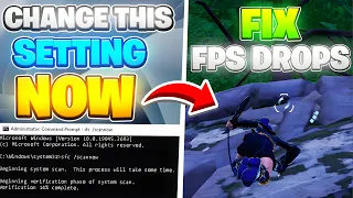 How To Get MORE Fps in Fortnite & Fps Drops Fix! ✅ (Better Performance in Chapter 5)
