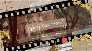 Life at Law School | EP03 | NLSIU | First Years Meet the Dance Club