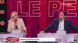 "Ne soyez pas parano!": l'échange tendu entre Marine Le Pen et Charles Consigny sur les retraites